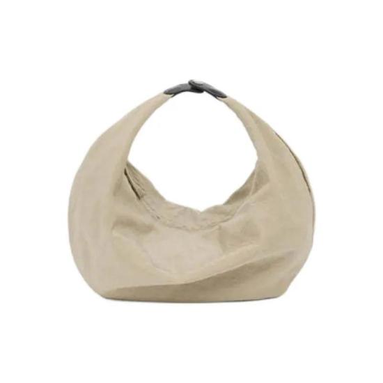 26SS 르메르 폴리에스터 네트 크루아상 필트 백 BG0128 TP0006 204 LIGHT BEIGE DOM - LEMAIRE