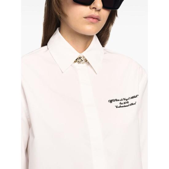 25SS 오프화이트 셔츠 OWGE02AS25FAB001 - OFF WHITE