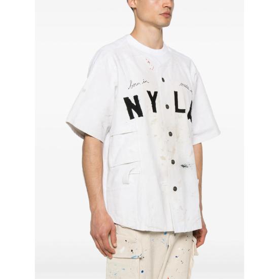 25SS 그렉로렌 반팔 셔츠 KM110 - GREG LAUREN