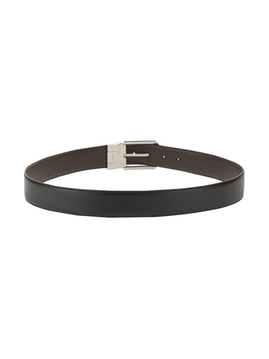 24FW 에르메네질도제냐 가죽 벨트 LHVIC B011PZNTM BLACK - ERMENEGILDO ZEGNA