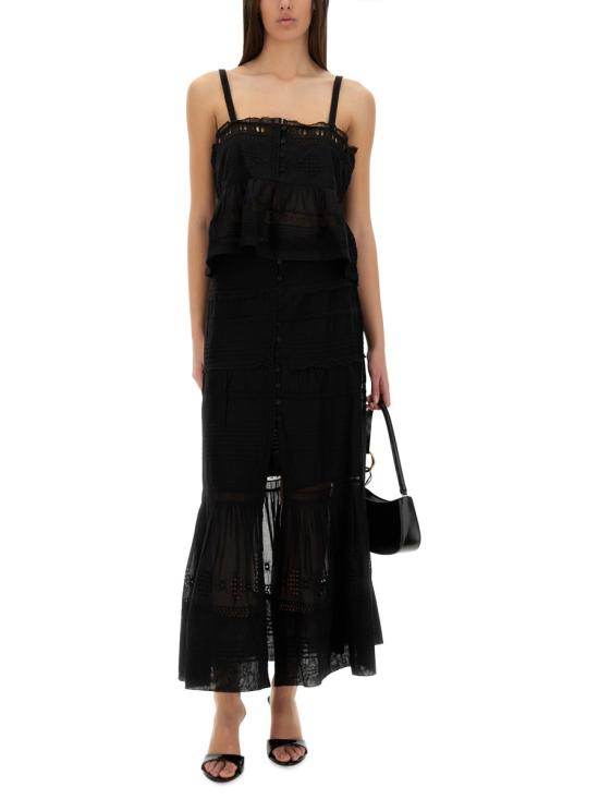 25SS 이자벨마랑에뚜왈 민소매 티셔츠 HT0542FA C1J15E01BK BLACK - ISABEL MARANT ETOILE