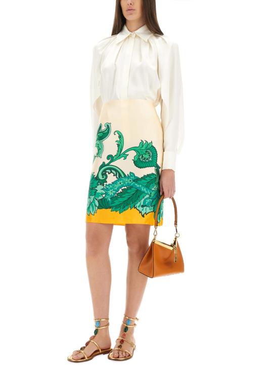 25SS 에트로 미디 스커트 WRFA0116 AK889X0806 MULTICOLOUR - ETRO