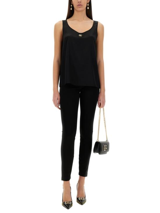 25SS 돌체앤가바나 민소매 티셔츠 F7AK5T FURAGN0000 BLACK - DOLCE & GABBANA