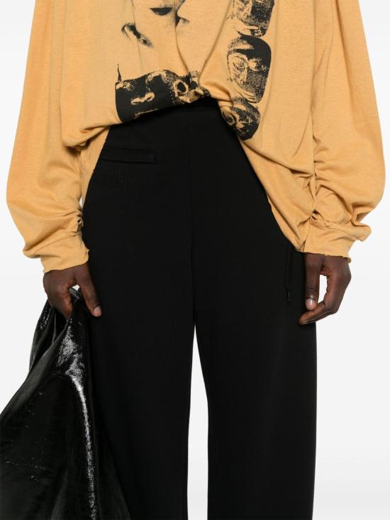 25SS MM6 메종마르지엘라 스트레이트 팬츠 S52KA0520 S25606900 BLACK - MM6 MAISON MARGIELA