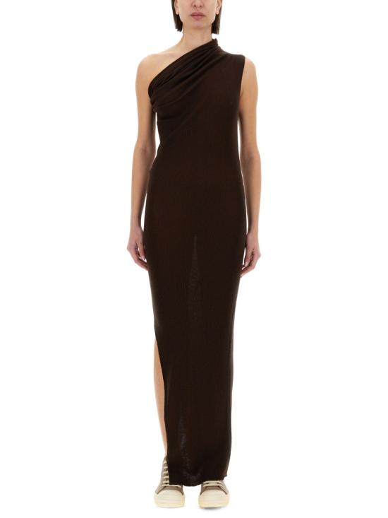 25SS 릭 오웬스 롱 원피스 RP01E7627 RIBM14 BROWN