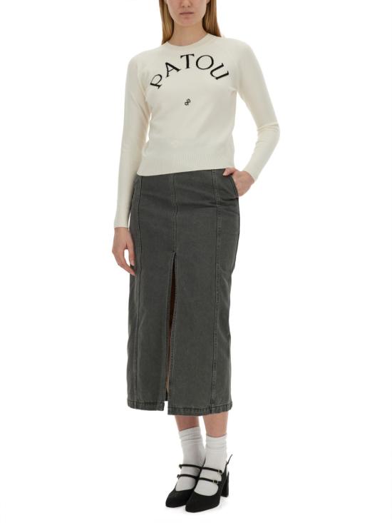 25SS 파투 스웨터 KN110 8045001W WHITE - PATOU