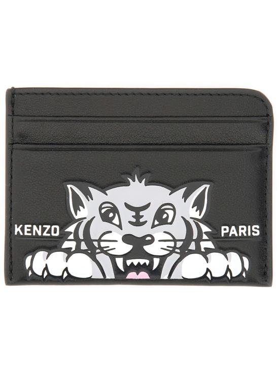 25SS 겐조 가죽소품 FF55PM600L46 99 BLACK