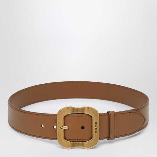 25SS 미우미우 벨트 5CC6622IB5 Brown