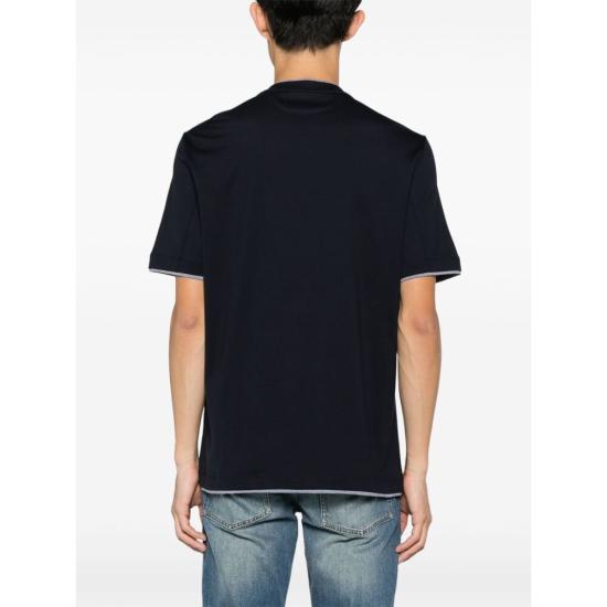 25SS 브루넬로 쿠치넬리 반팔 티셔츠 M0B137427 - BRUNELLO CUCINELLI