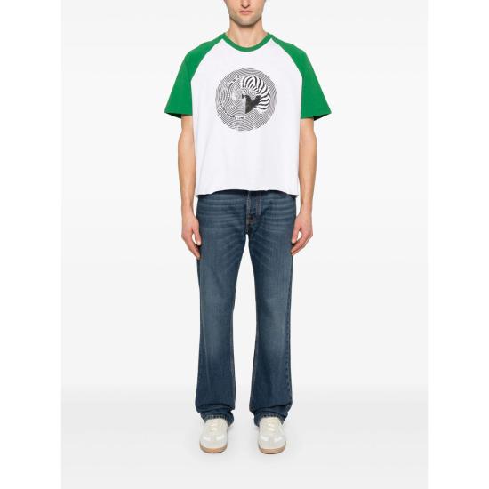 25SS 골든구스 반팔 티셔츠 GMP02165P001863 - GOLDEN GOOSE