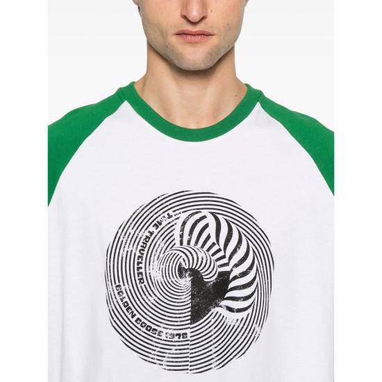 25SS 골든구스 반팔 티셔츠 GMP02165P001863 - GOLDEN GOOSE