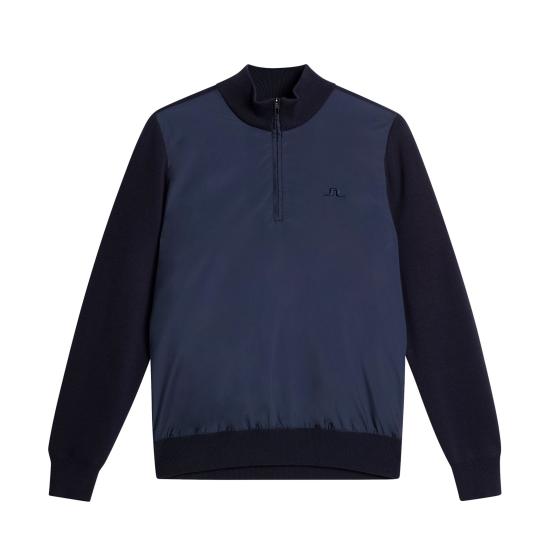  제이린드버그 긴팔 티셔츠 GMKW13119 6855 JL NAVY DOM