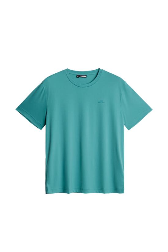  제이린드버그 반팔 티셔츠 AMJT12632O257 TEAL DOM