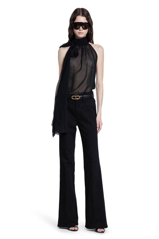  톰포드 팬츠 PAD123DEX224LB999 Black - TOMFORD