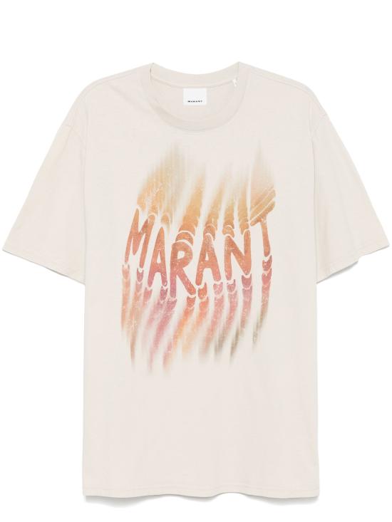 25SS 이자벨마랑 반팔 티셔츠 TS0149HAC1N04H23EC ECRU DOM