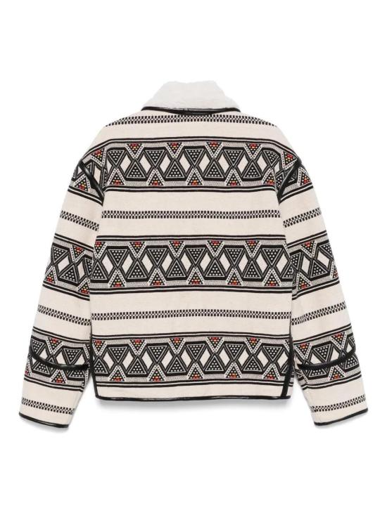  이자벨마랑 자켓 VE0274HB C1D03H ECBK ECRU BLACK DOM - ISABEL MARANT
