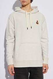 이자벨마랑 매트 후드 티셔츠 SW0050HA B1M18H ECCA ECRU CAMEL DOM