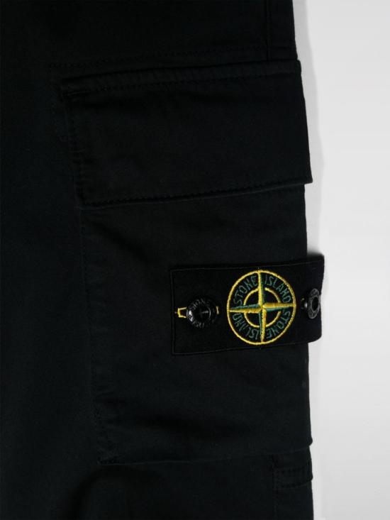 25FW [키즈] 스톤 아일랜드 트레이닝/조거 팬츠 811630812 V0020 Navy - STONE ISLAND