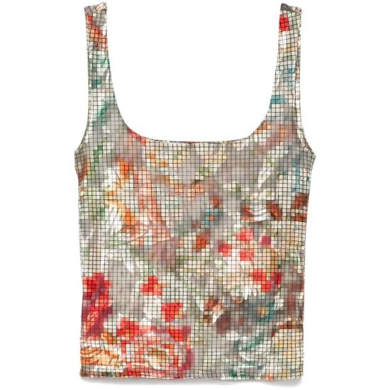 25SS 시에드레스 민소매 티셔츠 WRS25TP05MCCALI