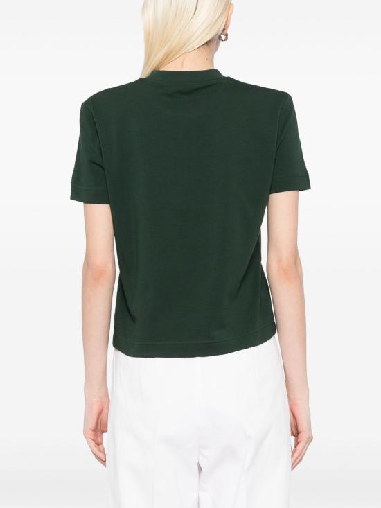 25SS 자크뮈스 반팔 티셔츠 241JS1332031591 DARK GREEN DOM - JACQUEMUS