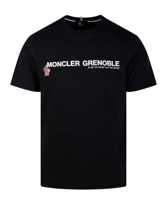 25SS 몽클레어 반팔 티셔츠 8C0000189AW1999 BLACK DOM