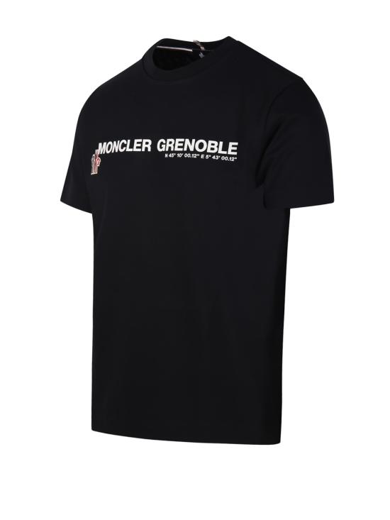 25SS 몽클레어 반팔 티셔츠 8C0000189AW1999 BLACK DOM - MONCLER