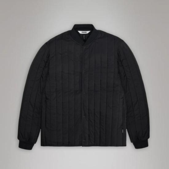  레인스 봄버 자켓 반자 라이너 봄버 블랙