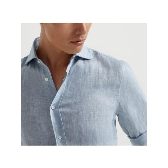 25SS 브루넬로 쿠치넬리 긴팔 셔츠 MM6840627 - BRUNELLO CUCINELLI