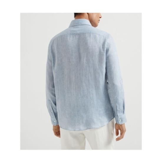 25SS 브루넬로 쿠치넬리 긴팔 셔츠 MM6840627 - BRUNELLO CUCINELLI