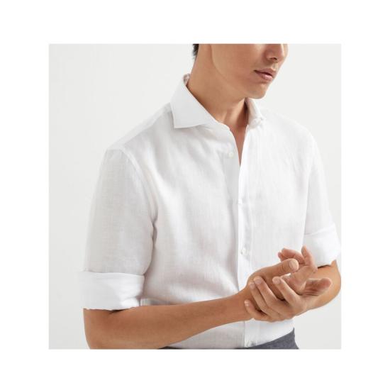 25SS 브루넬로 쿠치넬리 긴팔 셔츠 MM6840627 - BRUNELLO CUCINELLI