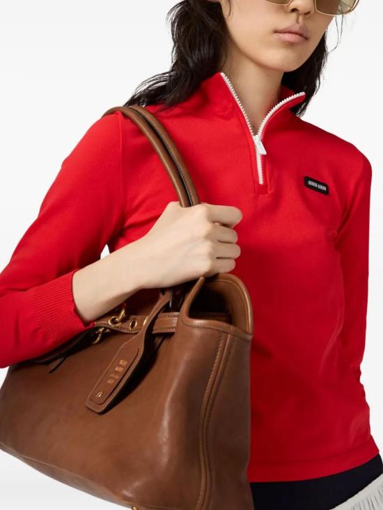 25SS 미우미우 스웨터 MMLA86SOOO16WL F0011 ROSSO - MIU MIU