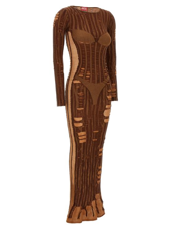 25SS 디젤 롱 원피스 A181250BJBI7DG Brown - DIESEL