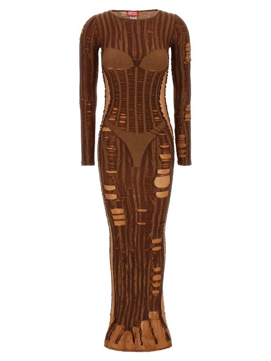 25SS 디젤 롱 원피스 A181250BJBI7DG Brown