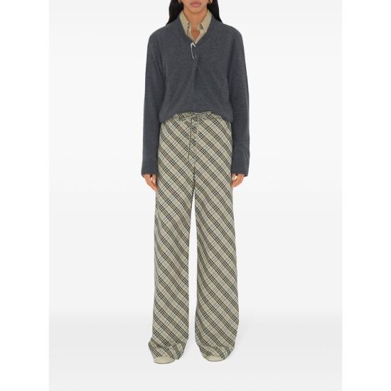 25SS 버버리 스트레이트 팬츠 8103501SP25WWGI - BURBERRY