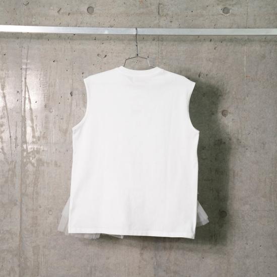 25SS VIVIANO 민소매 티셔츠 CS01WH WHITE - OTHER BRANDS