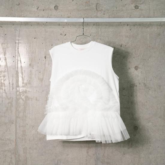 25SS VIVIANO 민소매 티셔츠 CS01WH WHITE - OTHER BRANDS