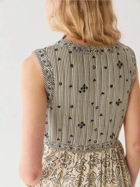  메종 호텔 롱 원피스 Maison Hotel Eugenie 드레스 Jasmine Soeur Zebra - MAISON HOTEL