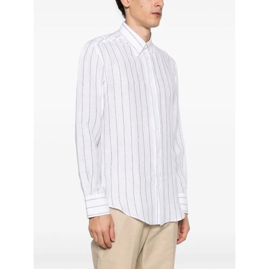 25SS 브루넬로 쿠치넬리 긴팔 셔츠 MM6861716 - BRUNELLO CUCINELLI