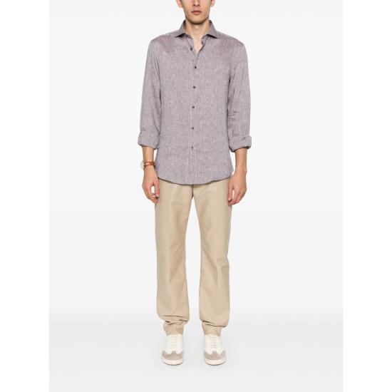 25SS 브루넬로 쿠치넬리 긴팔 셔츠 MM6840627 - BRUNELLO CUCINELLI