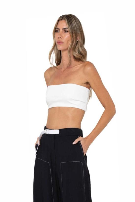  제이비큐 민소매 티셔츠 JBQ 제트  화이트