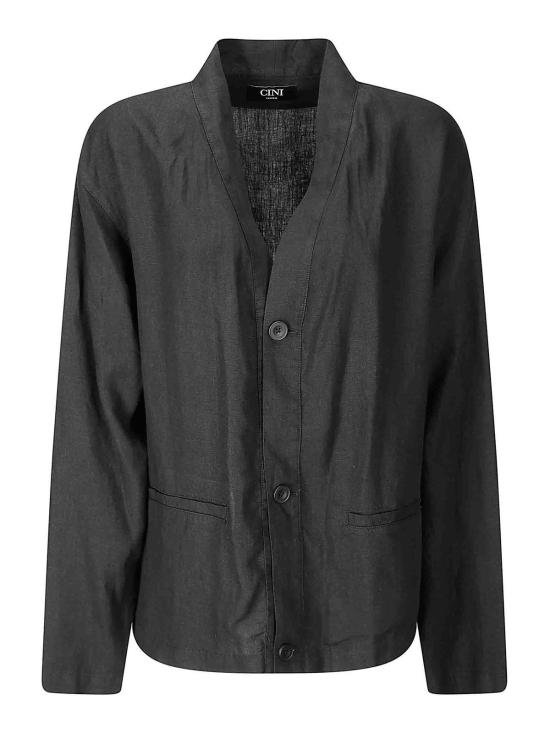  CINI 가디건 C380MAU059 Black