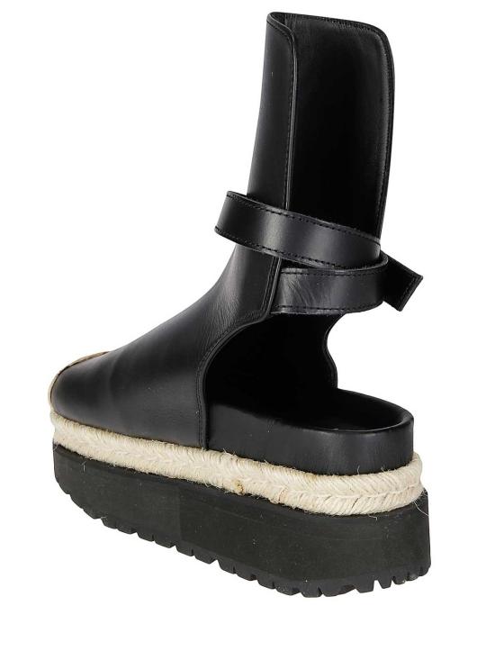 25SS 사카이 뮬/슬리퍼 2507919001 Black - SACAI