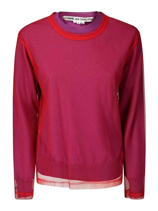  꼼데가르송 블라우스 GOB021S253 Red