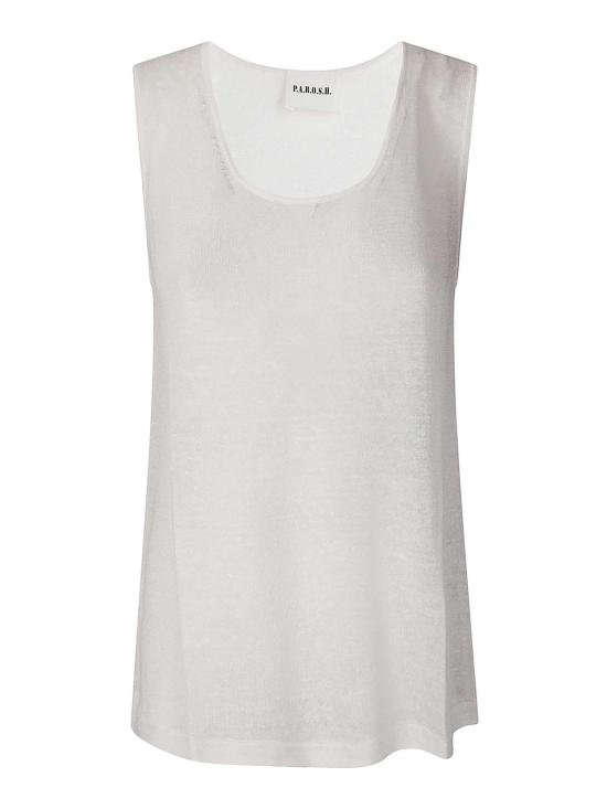  파로쉬 민소매 티셔츠 D540887BABYLON002 Cream