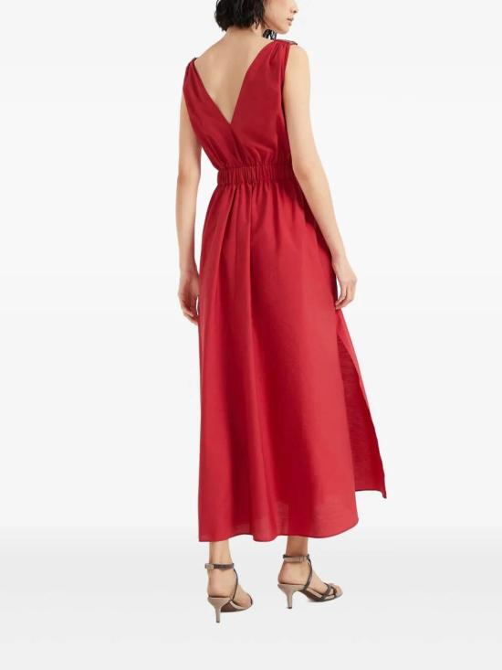  브루넬로 쿠치넬리 스커트 M0F79A5092C3118 Red - BRUNELLO CUCINELLI