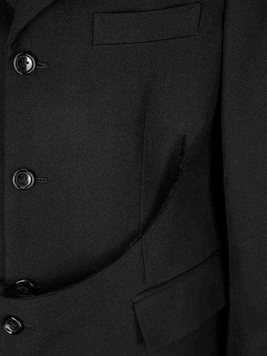  꼼데가르송 코트 ROJ004S251 Black - COMME DES GARCONS