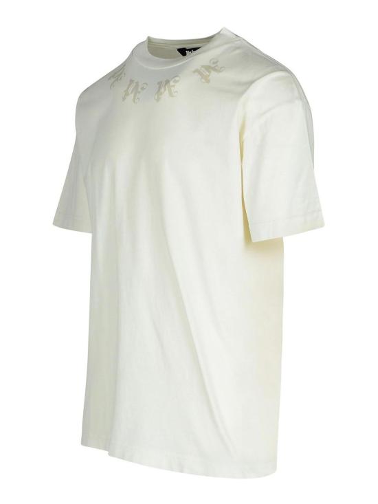  팜앤젤스 반팔 티셔츠 PMAA001F24JER0030320 White - PALM ANGELS