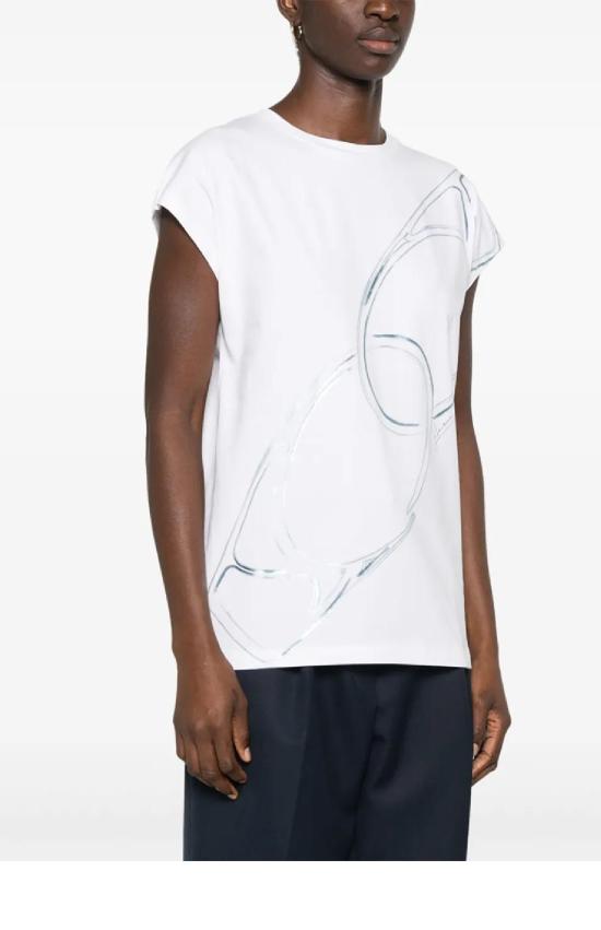 25SS 에르노 민소매 티셔츠 JG000279D52009 1090 - HERNO