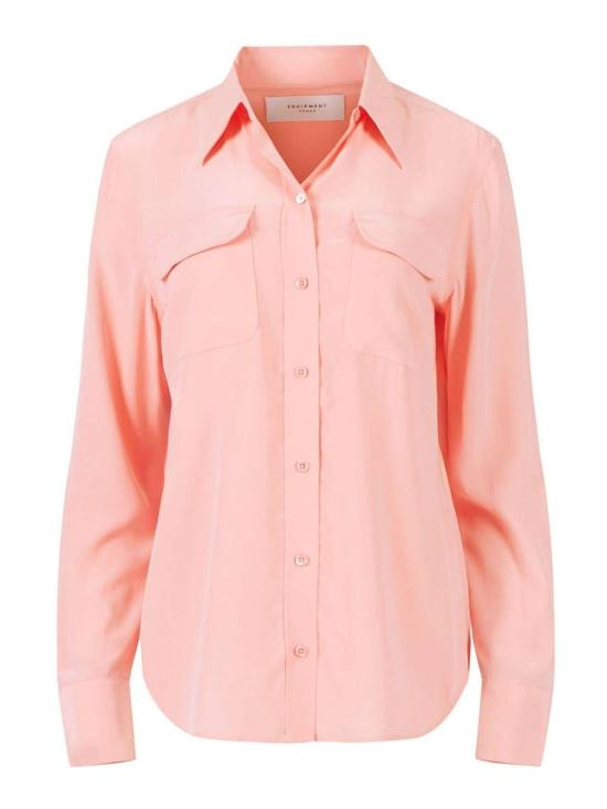  이큅먼트 셔츠 Q23E231FLAMINGOPINK Nude Neutrals