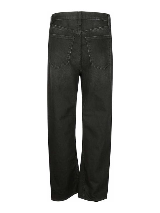  토템 스트레이트 팬츠 PLAUSILVER Black - TOTEME